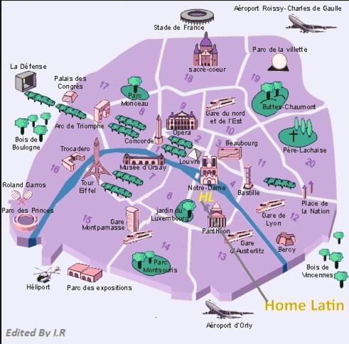 Home Latin Paris Exterior foto